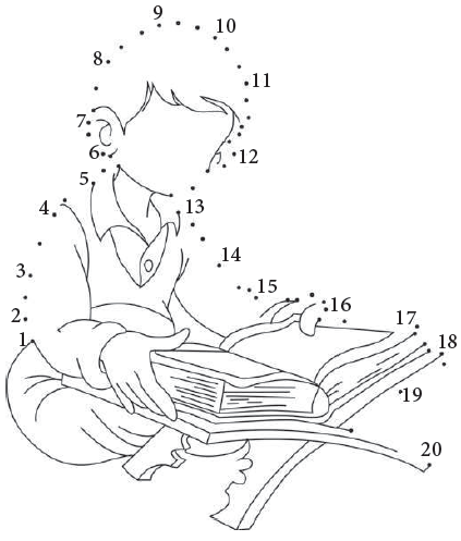 أصل بين الأرقام بالترتيب من (1-20)، ثم أستنتج العمل الذي تدل عليه الصورة أصل بين الأرقام بالترتيب من (1-20)، ثم أستنتج العمل الذي تدل عليه الصورة